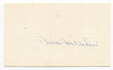 Bill Hallahan Signed 3x5 Index Card Autograph Signature Baseball 1934 Cardinals