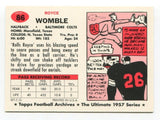 1994 Topps Archives 1957 Royce Womble Signed Card Football Autograph AUTO #86