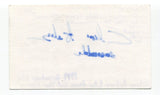 Cleve Asbury Signed 3x5 Index Card Autographed Actor Royal Pains Chicago