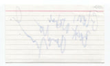 Angelo Tsarouchas Signed Index 3x5 Card Autographed Signature Comedian Actor
