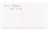 Morrie Steevens Signed 3x5 Index Card Autographed MLB Baseball Chicago Cubs