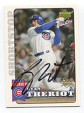 2006 Upper Deck Ryan Theriot Signed Card Baseball Autograph MLB AUTO #94