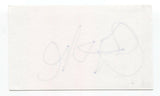 Steve Lack Signed 3x5 Index Card Autographed Signature Veruca Salt