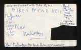 Neil Mullarkey Signed 3x5 Index Card Autograph Signature Actor Comedian