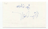 Francois Dupeyron Signed 3x5 Index Card Autographed Signature French Director