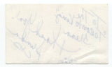 Sunda Croonquist Signed 3x5 Index Card Autographed Signature Comedian Actress