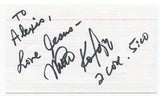 Nikita Koloff Signed 3x5 Index Card Autographed Signature Wrestler WWF WCW