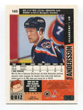 1996 Upper Deck Niclas Andersson Signed Card Hockey NHL Autograph AUTO #165