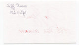 Jeff Sluman Signed 3x5 Index Card Autographed Golf 1988 PGA Champion Golfer
