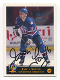 1994 Classic Pro Prospects Jason Young Signed Card Hockey Autograph AUTO #226