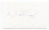 Joan Barfoot Signed 3x5 Index Card Autographed Signature Author