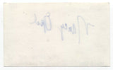 Nancy Opel Signed 3x5 Index Card Autographed Signature Actress