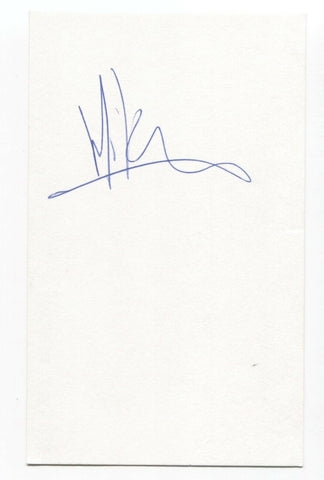 Jale - Mike Belitsky Signed 3x5 Index Card Autographed Signature Band