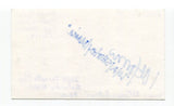Ioana Alfonso Signed 3x5 Index Card Autograph Actor Wicked Smash Law And Order
