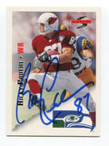 1995 Pinnacle Ricky Proehl Signed Card Football Autograph NFL AUTO #154