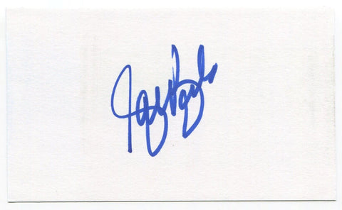 Sal Bando Signed 3x5 Index Card Autographed Athletics World Series Champion MLB