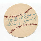 Harry Fritz Dorish Signed Paper Baseball Autographed Signature Chicago White Sox