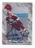 1991 Classic Draft Pick Collection Jason Dawe Signed Card Hockey Autograph AUTO