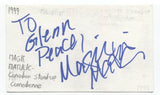 Magie Matulic Signed 3x5 Index Card Autographed Actress Comedian Director