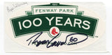 Ryan Lavarnway Signed Sticker Autographed Baseball Fenway Boston Red Sox