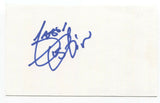 Local Rabbits - Jay Tustin Signed 3x5 Index Card Autographed Signature Band
