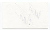 Nathan Macintosh Signed 3x5 Index Card Autographed Signature Comedian Comic