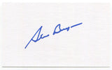 Steve Brye Signed 3x5 Index Card Autographed MLB Baseball Minnesota Twins