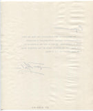 Jan Merlin Signed Letter Autographed Signature Gunsmoke Actor