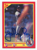 1990 Score Johnny Ray Signed Baseball Card Autographed AUTO #293