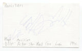 Headstones - Hugh Dillon Signed 3x5 Index Card Autographed Signature Band