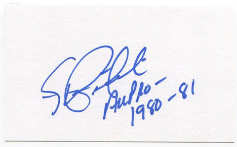 Steve Bartkowski Signed 3x5 Index Card Autographed Signature Atlanta Falcons NFL