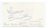 Maeve Binchy Signed 3x5 Index Card Autographed Signature Author Writer