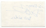 David Storch Signed 3x5 Index Card Autograph Signature Actor Babylon 5