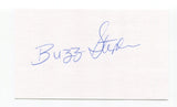 Buzz Stephen Signed 3x5 Index Card Autographed MLB Baseball Minnesota Twins