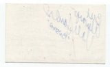 Dale Sandish Signed 3x5 Index Card Autograph Signature Actor The Fallen