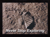David A. King Signed Photo Card NASA Marshall Space Flight Center Director