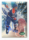 1996 Parkhurst David Oliver Signed Card Hockey NHL Autograph AUTO #76