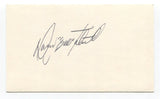 Danny Tartabull Signed 3x5 Index Card Autographed Baseball MLB Seattle Mariners