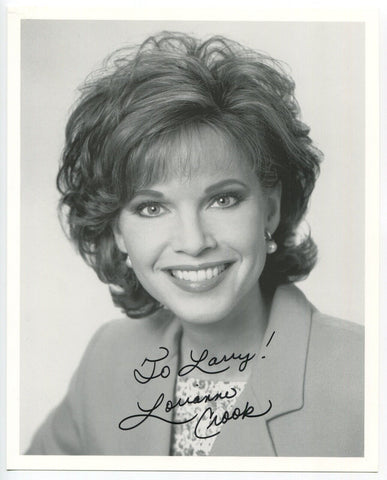 Lorianne Crook Signed 8x10 Photo Autographed Country Music Crooke and Chase