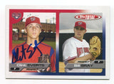 2005 Topps Total Clint Everts Signed Card Baseball RC Autograph AUTO #692