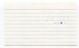 Mitch MacDonald Signed 3x5 Index Card Autographed Signature Canadian Idol Singer