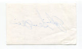 Julius Sermonia Signed 3x5 Index Card Autographed Actor Contact