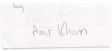 Amir Khan Signed Cut 3x5 Index Card Autographed Boxer Boxing Champ