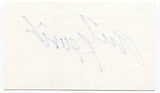 Avril Benoit Signed 3x5 Index Card Autographed Signature Host Director