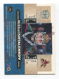 2000 Pacific Mikhail Shtalenkov Signed Card Hockey NHL Autograph AUTO #154