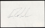 Sam Robards Signed Index Card Signature Vintage Autographed AUTO