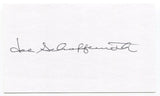 Joe Schaffernoth Signed 3x5 Index Card Autographed MLB Baseball Chicago Cubs