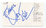 Doug Eskew Signed 3x5 Index Card Autographed Actor Cats