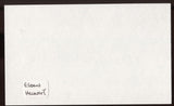 Eileen Heckart Signed Index Card Signature Vintage Autographed AUTO 