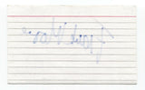 Frank Moore Signed 3x5 Index Card Autographed Signature Actor